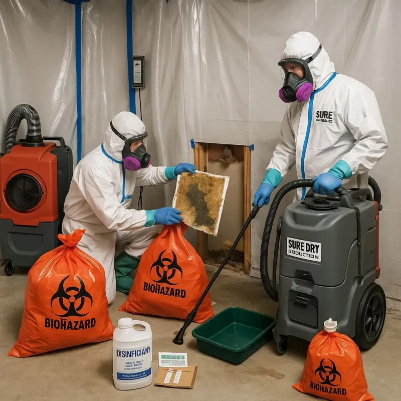 Contaminated Water Handling Protocols process in Granville, MA