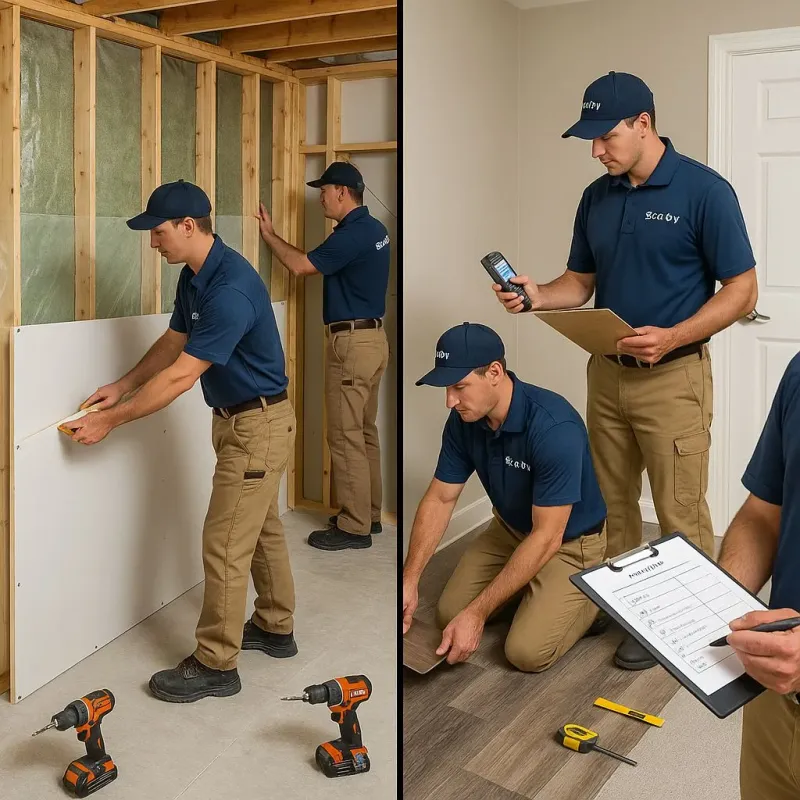 Repairs and Reconstruction process in Granville, MA